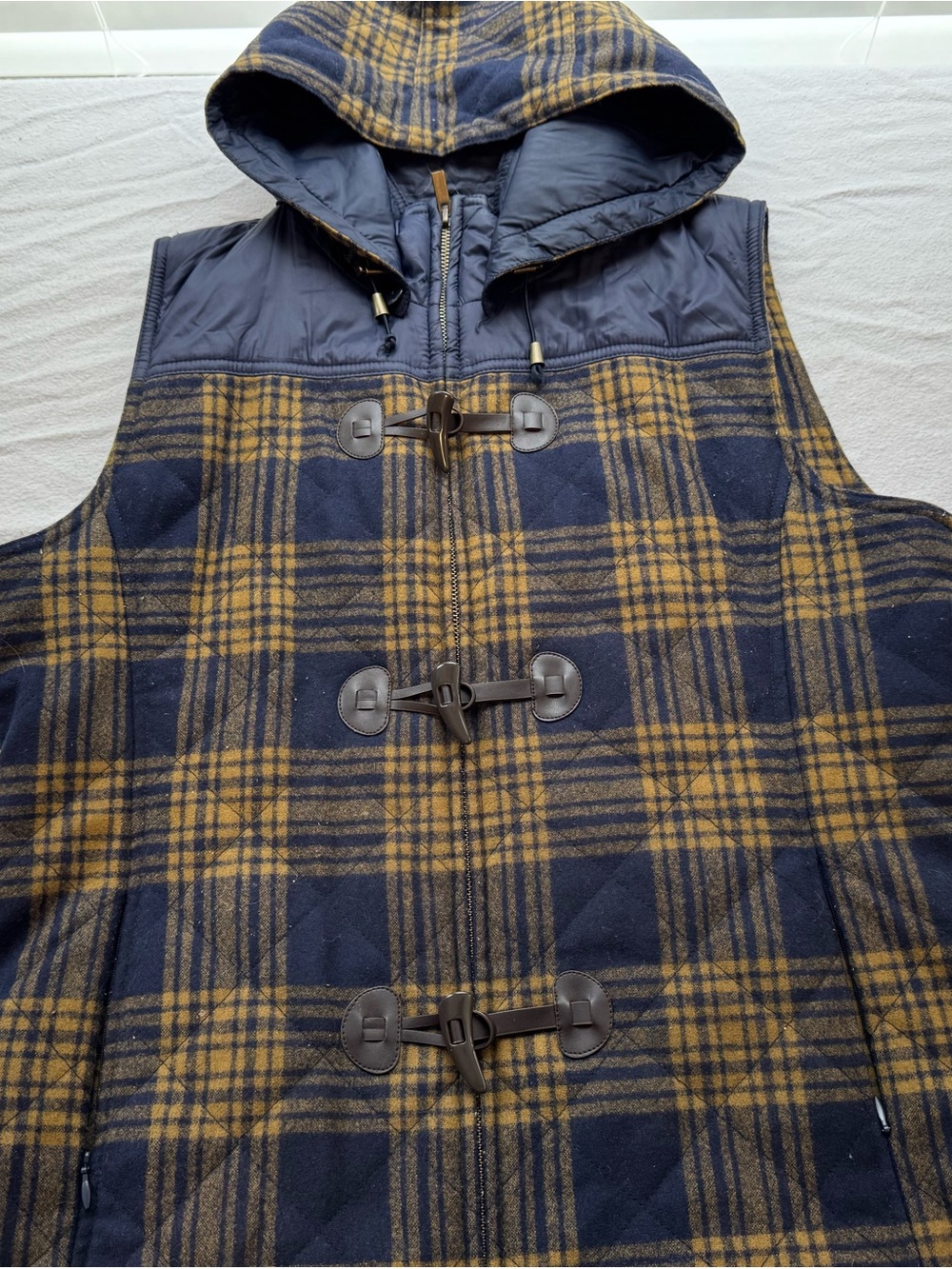 Pendleton Navy Quilted Jacket Interior Label - Picture 4 of 12